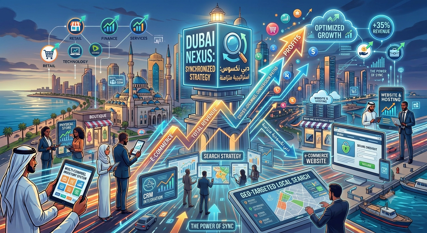 Why Your Dubai Business Needs a Website, a Store, and a Search Strategy Working Together